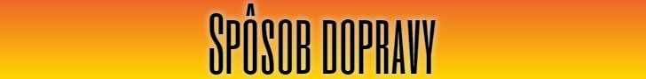 spôsob dopravy